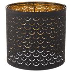 IKEA NYMÖ abajur başlığı siyah-pirinç rengi - 30340833