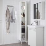 IKEA NYSJÖN banyo boy dolabı beyaz - 20470815