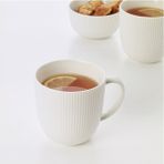 IKEA Ofantlıgt 9 cm Beyaz 6x310 ml Kupa Feldispat Porselen Fincan