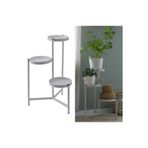 IKEA Olivblad Bej 58 cm Çelik 3 Raflı İç ve Dış Mekan Çiçeklik Saksılık Çiçek Saksı Standı