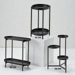 IKEA Olıvblad Çiçeklik Seti (58 cm - 56 cm - 35 cm 3 Adet ) - Siyah