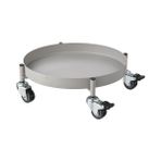Ikea Olıvblad Tekerlekli Saksı Altı, Açık Gri, 32 cm