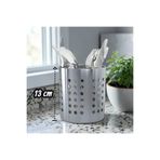 IKEA Ordning Metal Çatal Bıçaklık Kaşıklık, 13 cm, Metalik