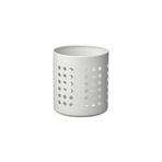 IKEA Ordning Paslanmaz Çelik Çatal Kaşık Bıçaklık, Beyaz, 13 x 16 cm
