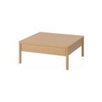 IKEA orta sehpa, meşe kaplama, 84x82 cm