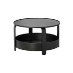 IKEA orta sehpa, siyah, 70 cm