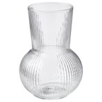 IKEA PADRAG DEKORATİF VAZO KARAF 17 CM CAM