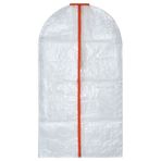 IKEA PARKLA elbise kılıfı beyaz-turuncu - 50601103