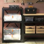 IKEA PARKLA hurç beyaz-turuncu - 50395382