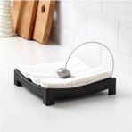 IKEA Peçetelik 22X22 cm Alüminyum Peçetelik Siyah