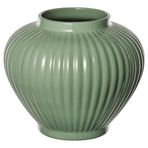 IKEA PELARBJÖRK seramik vazo gri-yeşil - 00607310