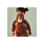 IKEA Peluş Yumuşak Oyuncak Kahverengi El ve Ayakları Cırtlı Maymun 66 cm