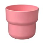 IKEA Pembe Saksı 9 cm Meridyendukkan Kalın Plastik 9 cm Yapay Bitki-Çiçek Saksısı Deliksiz Iç*dış Mekan