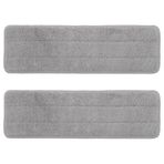 IKEA PEPPRIG düz mop için mikrofiber bez gri - 30568821