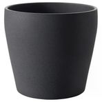 Ikea Persıllade Dekoratif Toprak Saksı Koyu Gri 12 Cm