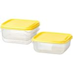 IKEA Plastik Saklama Kabı 3 Adet