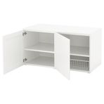 IKEA PLATSA/SANNIDAL PLATSA dolap sistemi beyaz - 99203819
