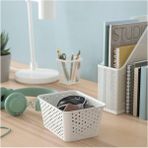 Ikea Plogsvang Sepet Beyaz 15X20X10 cm - 15x20x10 Cm