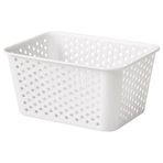 IKEA PLOGSVANG sepet beyaz - 20593454