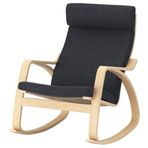 IKEA POANG sallanan koltuk hillared antrasit-huş - 29429119