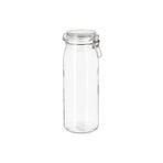 IKEA Premium Kapaklı Cam Kavanoz 30x11 Cm Kilitli Kapağa Sahiptir Aroma Koruyucu Contalı