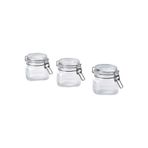 IKEA Premium Ürün Kaliteli Üretim Dayanıklı 13 cl 3 adet Kapaklı Cam Kavanoz KÖSSEBÄR