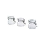 Ikea Premium Ürün Kaliteli Üretim Dayanıklı 13 Cl 3 Adet Kapaklı Cam Kavanoz Kössebr