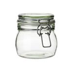 IKEA Premium Ürün Kavanoz 0,5 lt Kilitli Kapak Contalı Vakumlu Yükseklik: 10.5 cm Çap: 11 cm