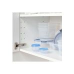 Ikea PRUTA Plastik Saklama Kabı Şeffaf Mavi 70ml