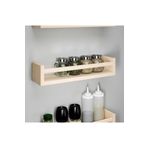 IKEA QUALİTY Ahşap Duvara Monte Baharat 40x10x9 Cm İkea Mutfak Rafı Baharat İçin Raf