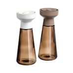 IKEA QUİCK 2 Adet Döndürmeli Baharat Değirmeni Yükseklik 19 Cm 2'li Set Masa Üstü Baharat Öğütücü