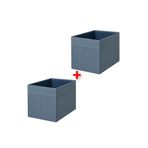 IKEA QUİCK 2 Adet Saklama Kutusu 35x25x25 Cm Set Çok Amaçlı Dolap İçi Düzenleme Kutusu 009876