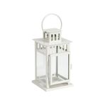 IKEA QUİCK Asılabilir Fener Mumluk Yükseklik 20 Cm Dekoratif Tealight Mumluğu Beyaz Renk 0098