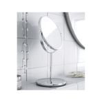 IKEA QUİCK Ayaklı Makyaj Aynası Çap 17 Cm Oynar Başlıklı Büyüteçli Ayna Yükseklik 33 Cm
