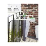 IKEA QUİCK Çelik Askılık Genişlik 77 Cm Balkon kenarı Kurutma Askısı Beyaz Kurutmalık Çamaşır Kurutmalığı