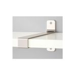 Ikea Quick Çift Taraflı Metal Duvar Rafı Ayağı 30X12X3 Cm Raf Desteği Gri Renk