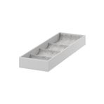 IKEA Raf Içi Bölmeli Ünite Açık Gri 15x53x5cm Takı-gözlük-saat Düzenleme Kutusu Yumuşak Ke