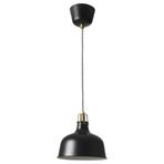 IKEA Ranarp Siyah 23 cm Sarkıt Lamba