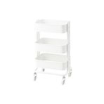 IKEA Rashult Beyaz 38x28x65 cm Servis Arabası
