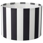 IKEA RINGSTA abajur başlığı siyah-beyaz - 10607135