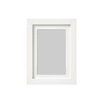 IKEA Rödalm 13x18 cm Beyaz Ahşap Çerçeve, Derin Kalın Kenarlı Fotoğraf Resim Çerçevesi