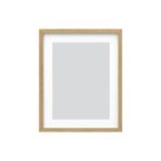 Ikea Rödalm Meşe 40X50 Cm Kalın Kenarlı Paspartulu Derinlikli Ahşap Fotoğraf Resim Çerçevesi