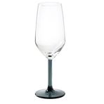 IKEA RÖDRÄKA şampanya kadehi cam-mavi/gri - 20610104