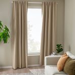 IKEA ROSENMANDEL karartma perde/2 kanat sarı-bej - 80539077