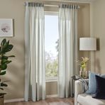 IKEA ROSENROBINIA tül perde/2 kanat açık gri - 70552917