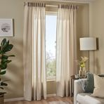 IKEA ROSENROBINIA tül perde/2 kanat bej - 30564856