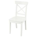 IKEA ROSENTORP ahşap sandalye beyaz - 80569998
