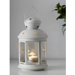 IKEA Rotera Beyaz 21 cm Fener