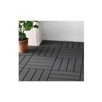IKEA Runnen Bahçe Balkon Yer Döşemesi Gri 9 Adet 30x30cm Toplam 0.81 M²