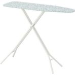 IKEA Ruter Beyaz Ütü Masası, Çelik Malzeme ile Ayarlanabilir Yükseklik ve Uzunluk 108 cm
